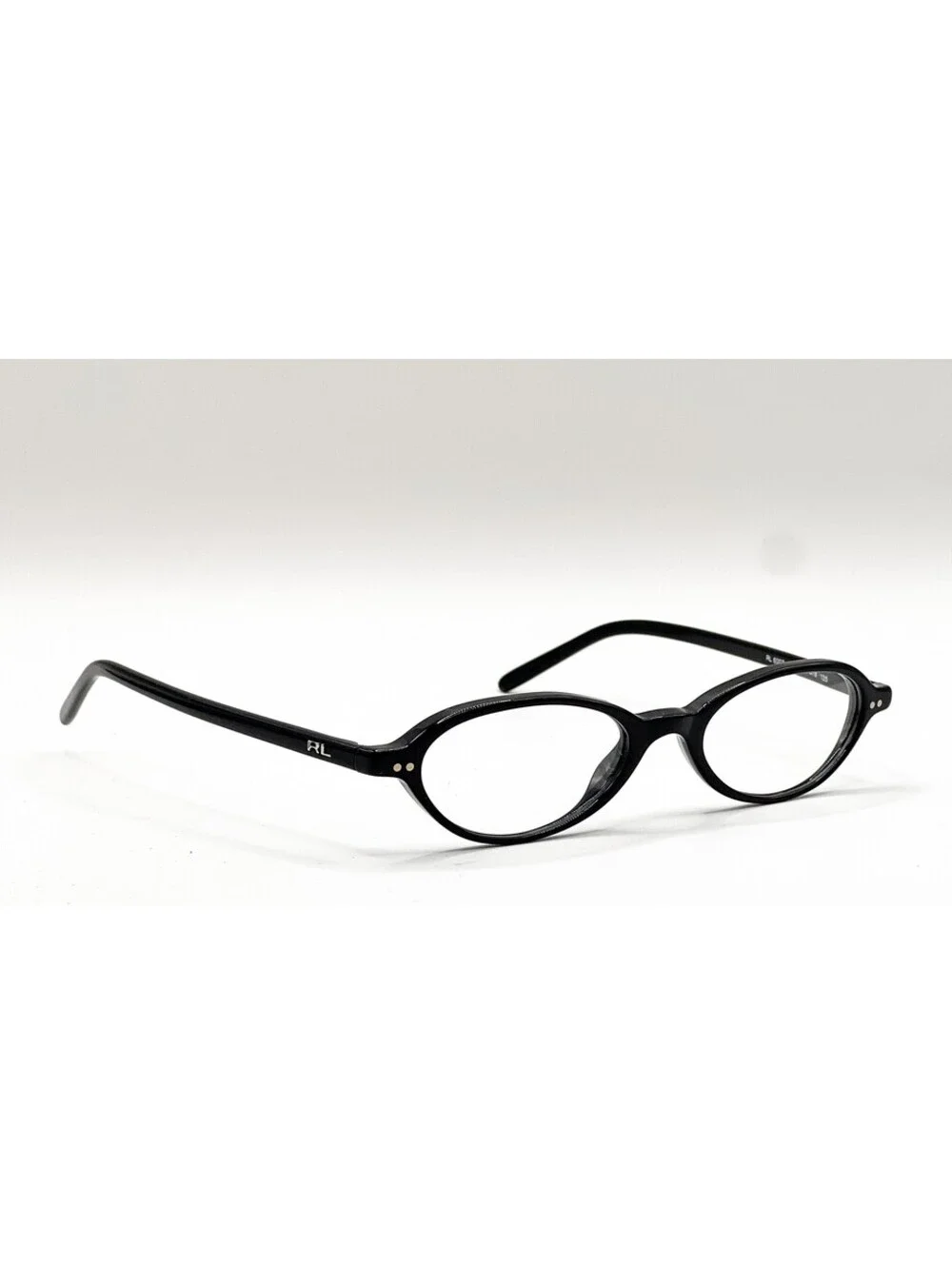 Ralph Lauren RL 6007 5001 Black Rectangle Authentic Eyeglass Frames 47-18